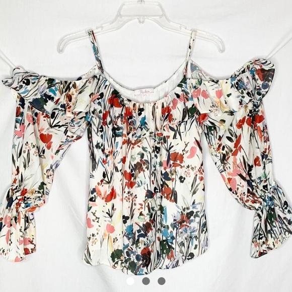 PARKER COLD SHOULDER BLOUSE
Excellent Condition
Size Medium - Picture 1 of 3